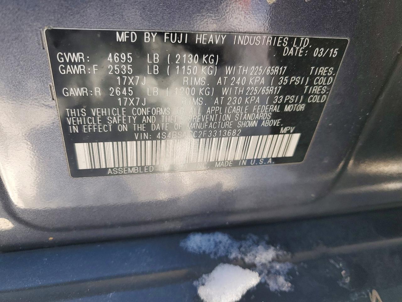 SUBARU OUTBACK