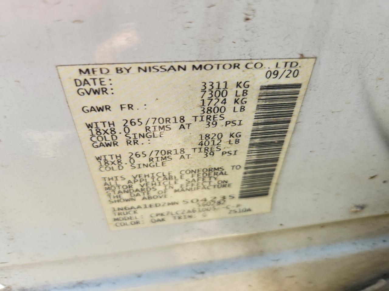 NISSAN TITAN