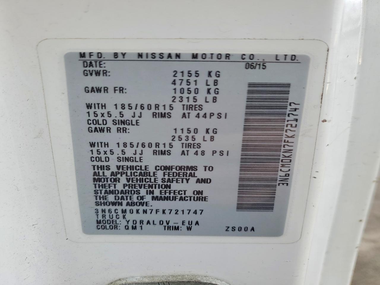 NISSAN NV200