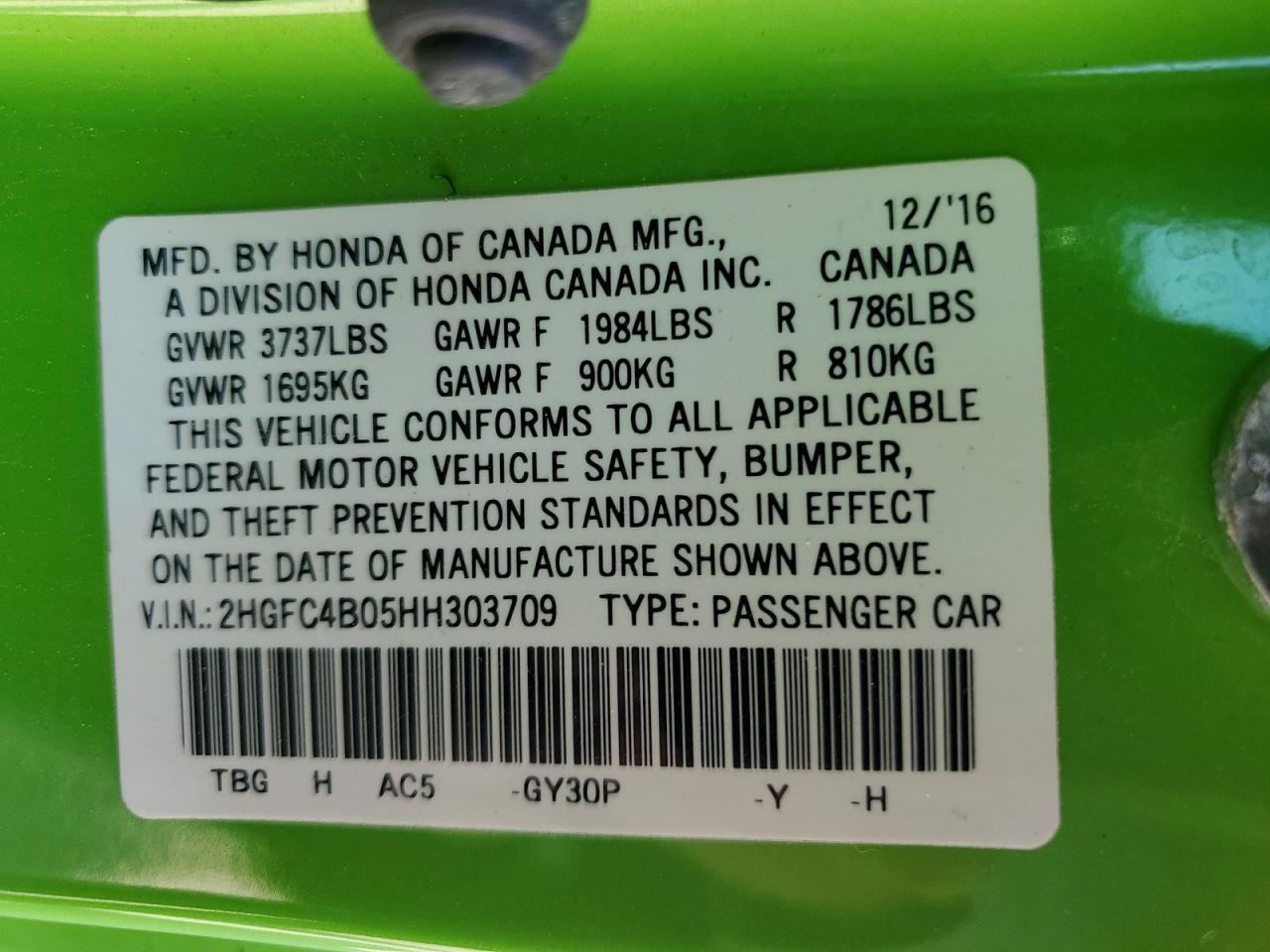 HONDA CIVIC