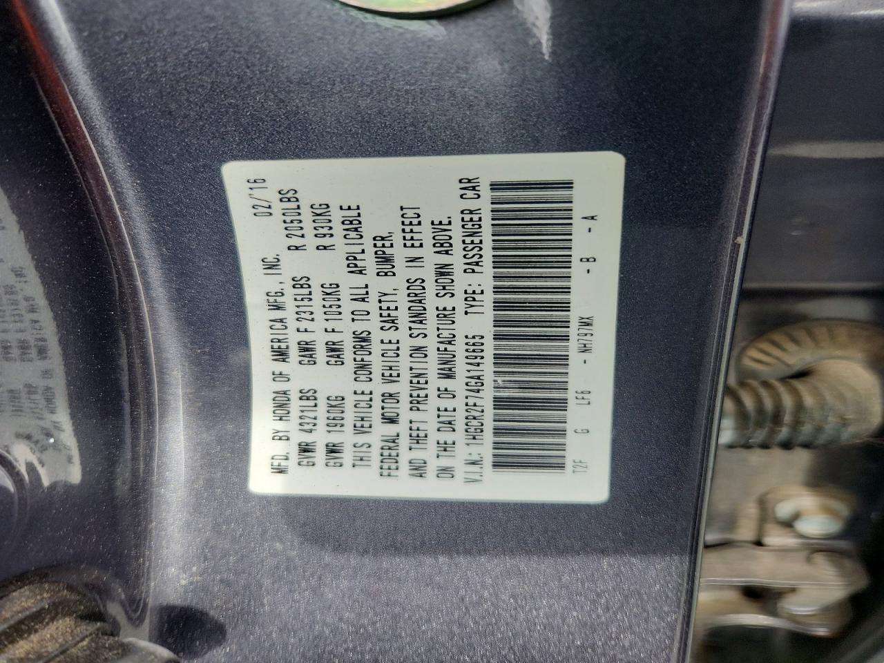 HONDA ACCORD