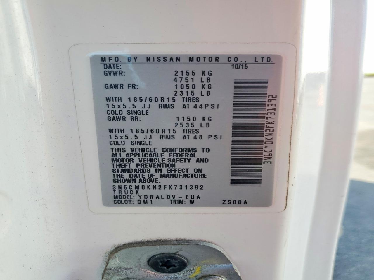 NISSAN NV200