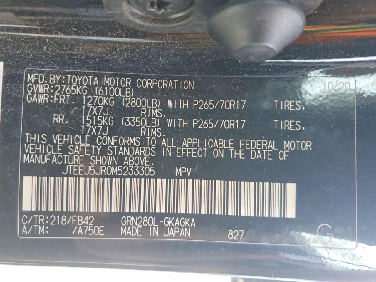 TOYOTA 4RUNNER