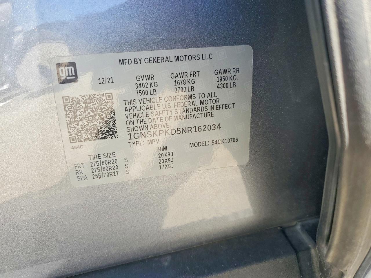 CHEVROLET TAHOE