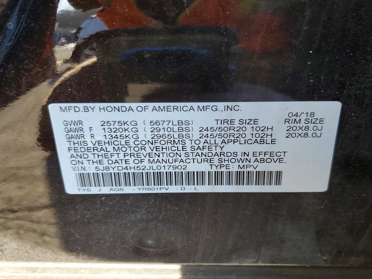 ACURA MDX