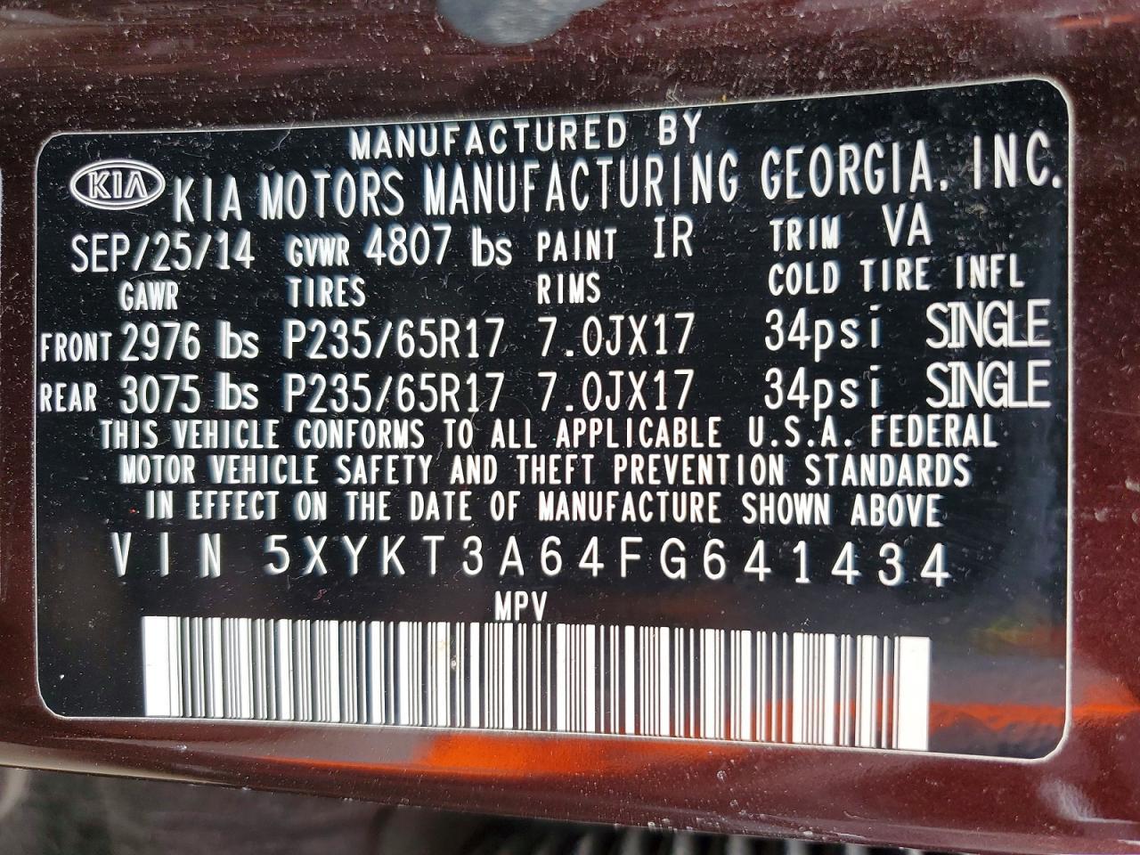 KIA SORENTO