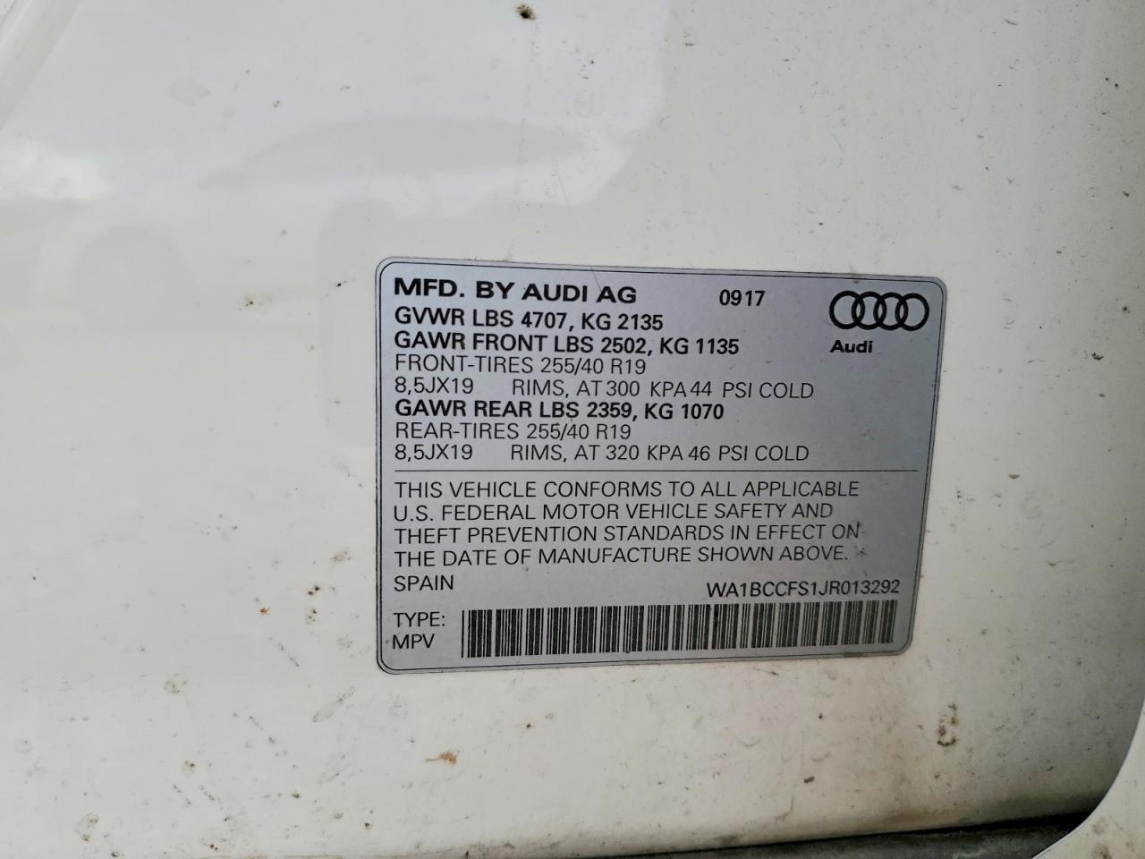 2018 AUDI Q3 — фото 12