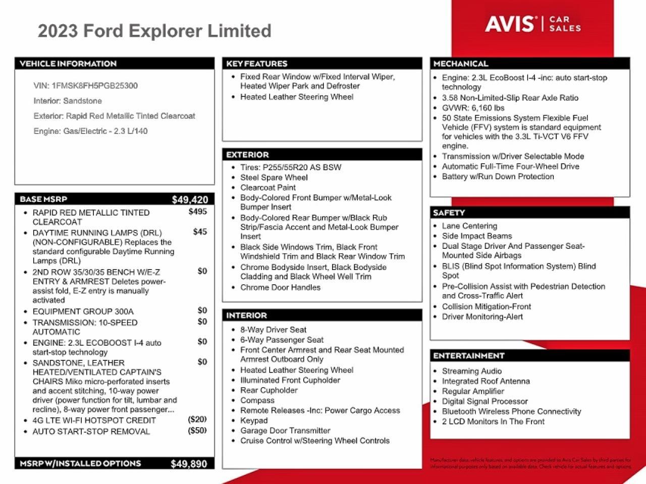 FORD EXPLORER