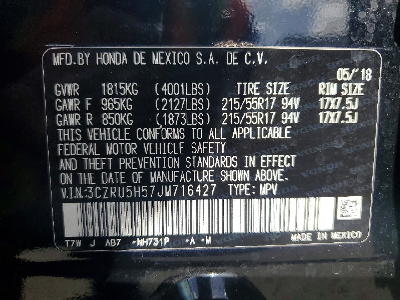 HONDA HR-V