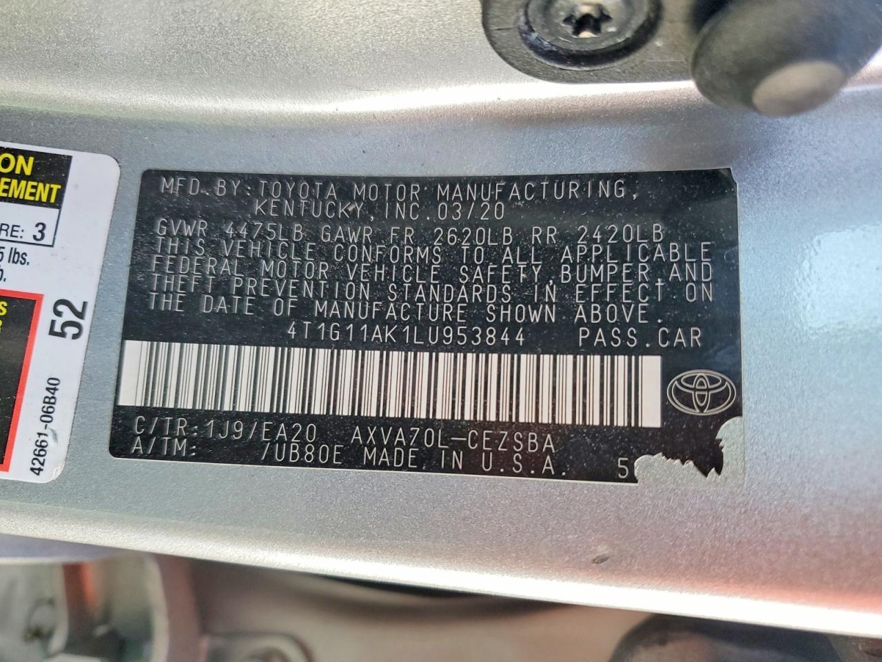 TOYOTA CAMRY