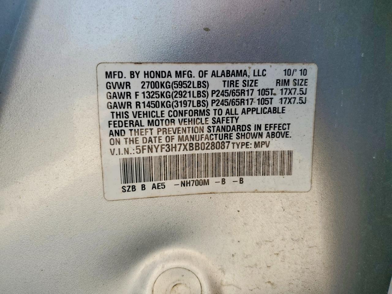 HONDA PILOT