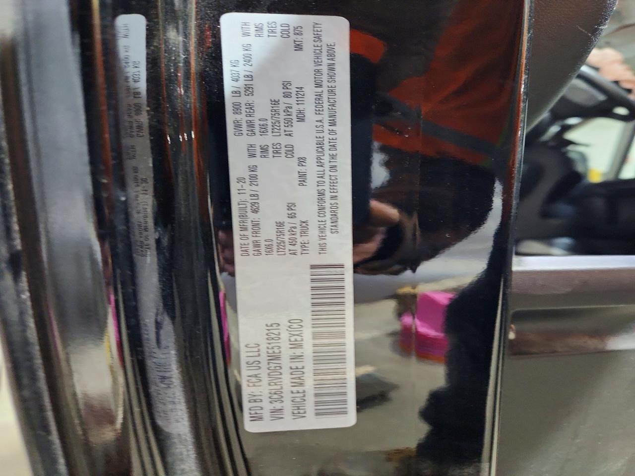 RAM PROMASTER 2500