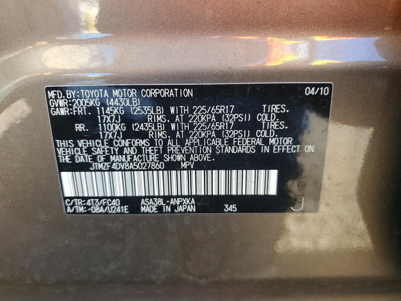 TOYOTA RAV4