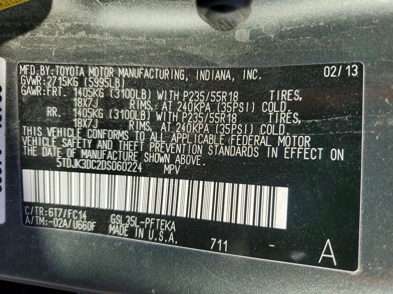 TOYOTA SIENNA