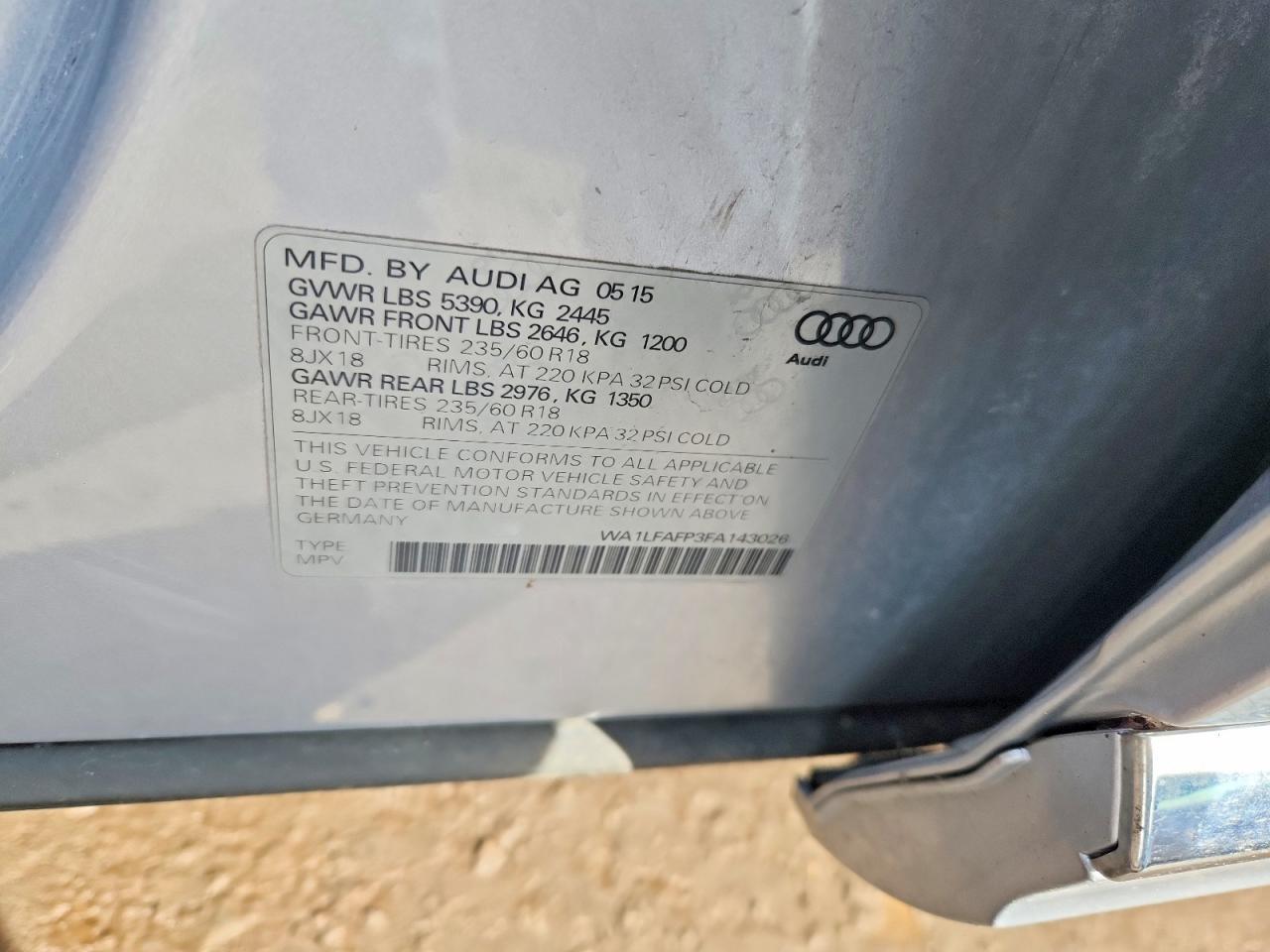 2015 AUDI Q5 — фото 13