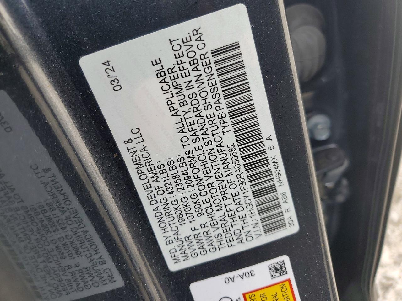 HONDA ACCORD