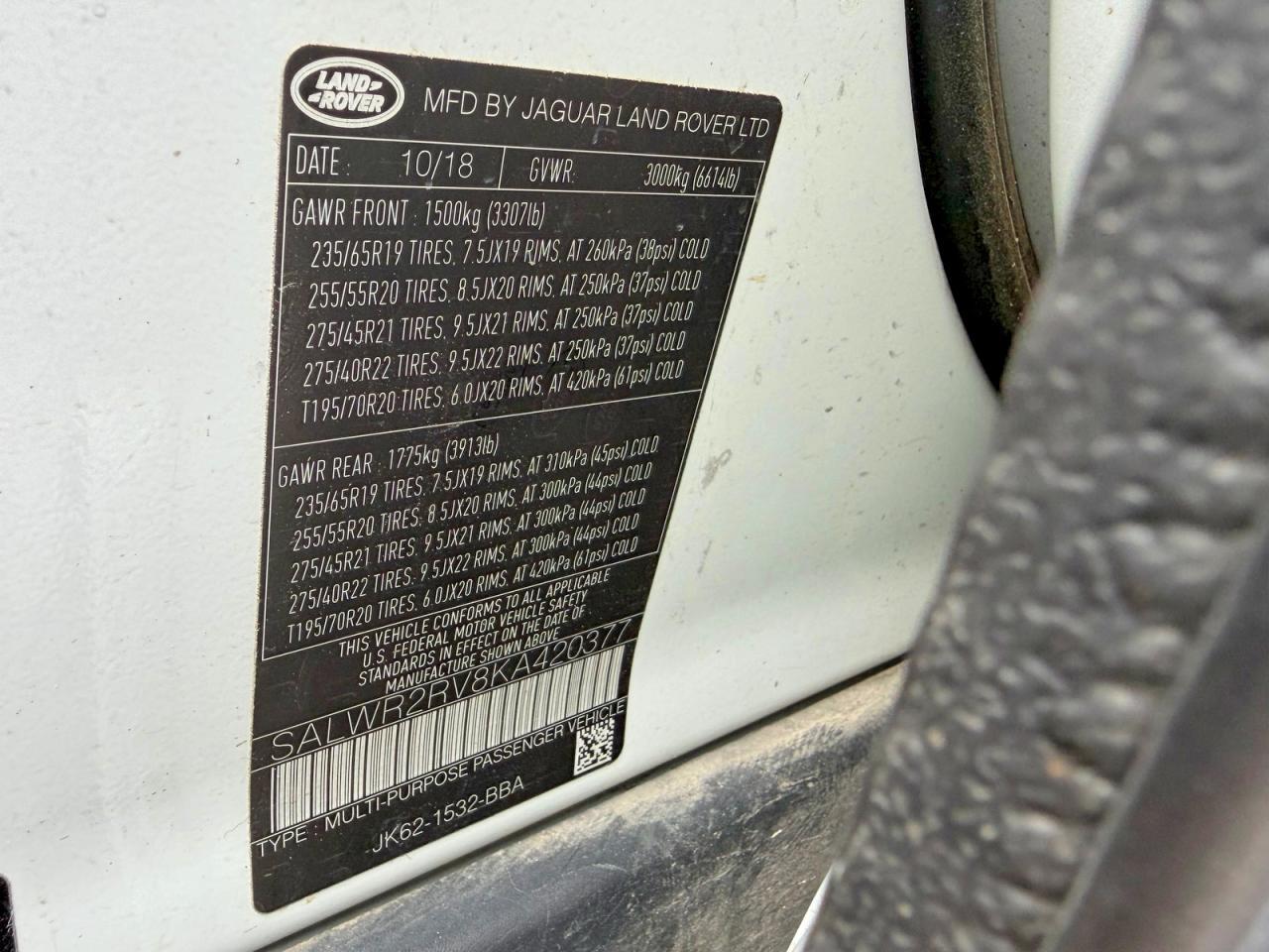 LAND ROVER RANGE ROVER SPORT