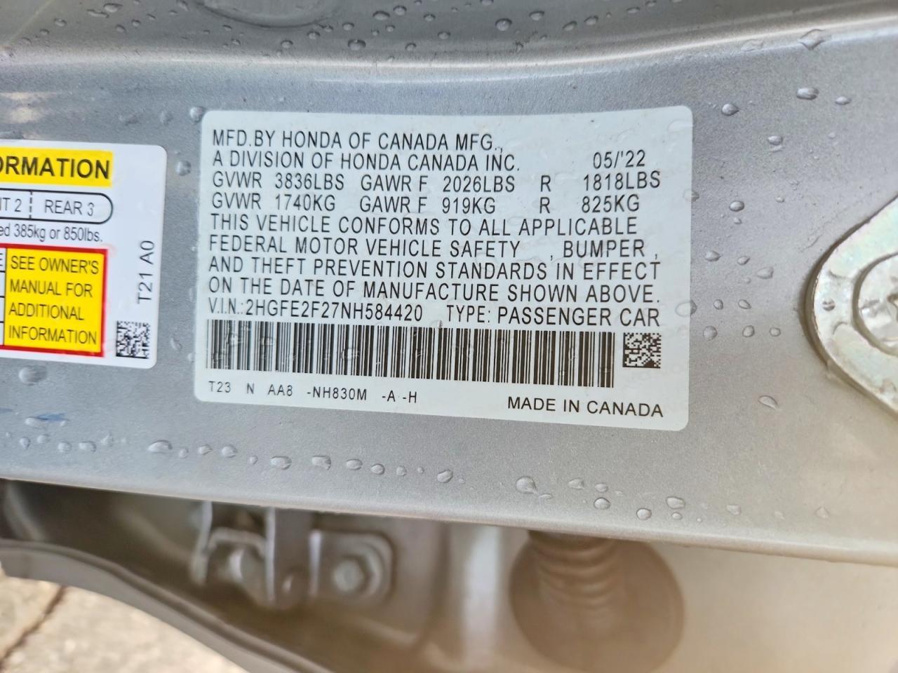 HONDA CIVIC