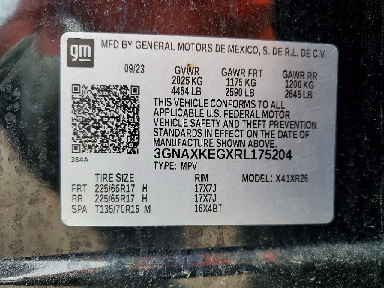 CHEVROLET EQUINOX