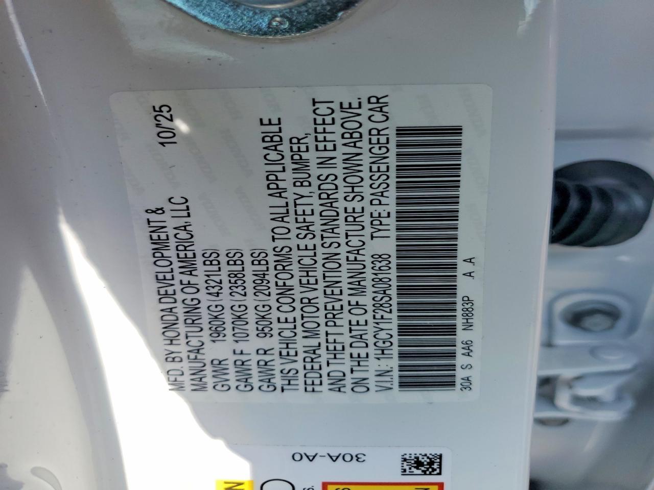 HONDA ACCORD