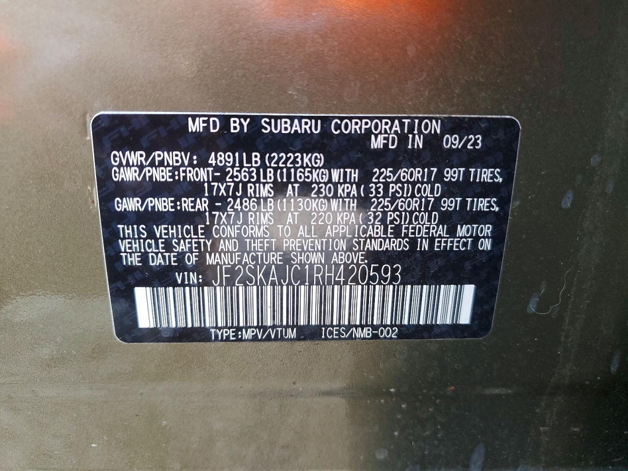 SUBARU FORESTER