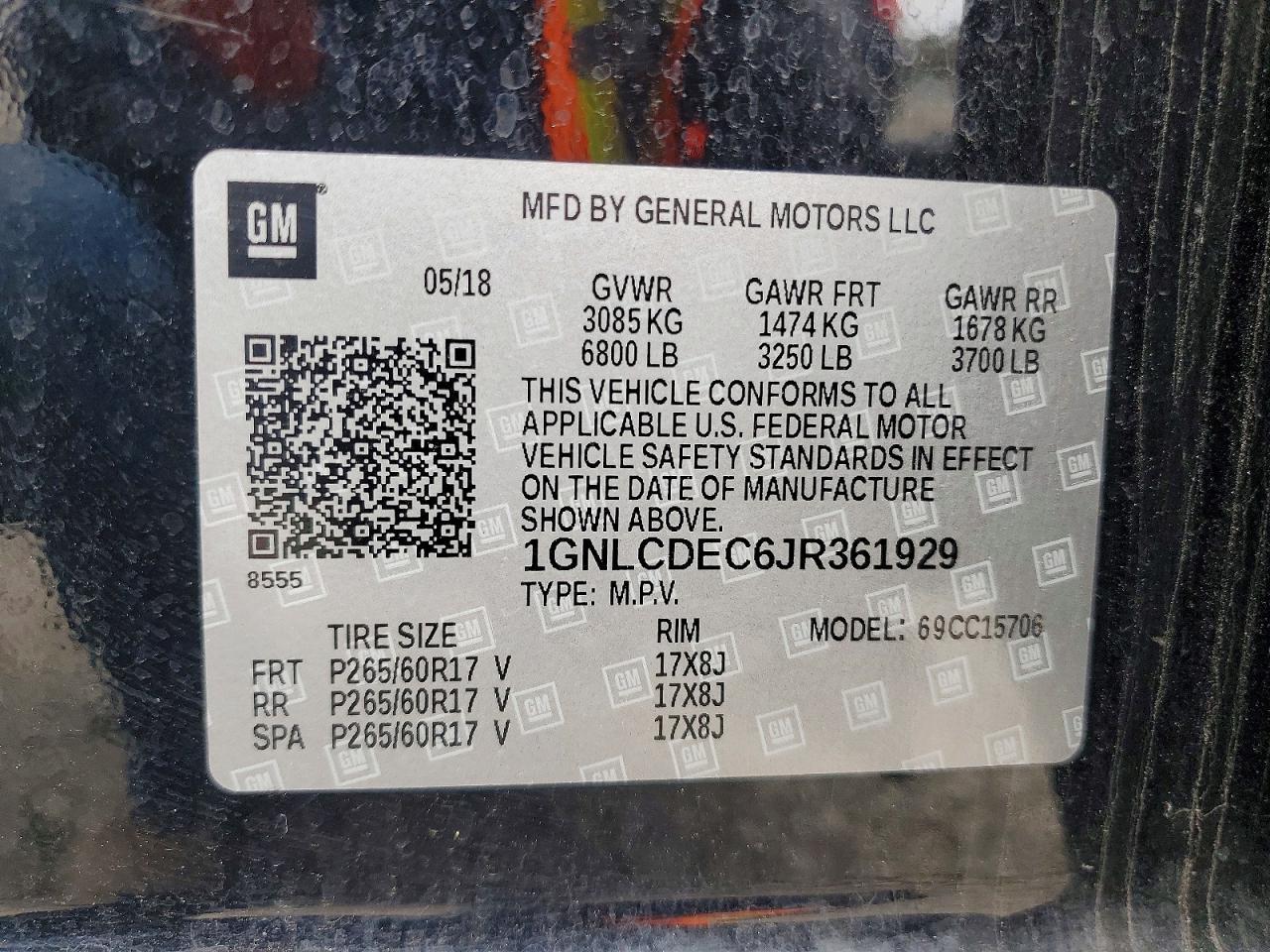 CHEVROLET TAHOE