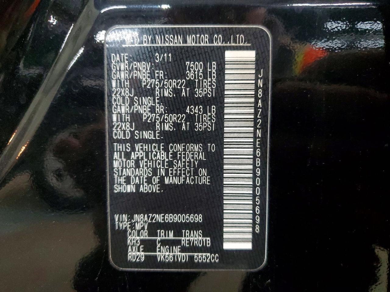 INFINITI QX56