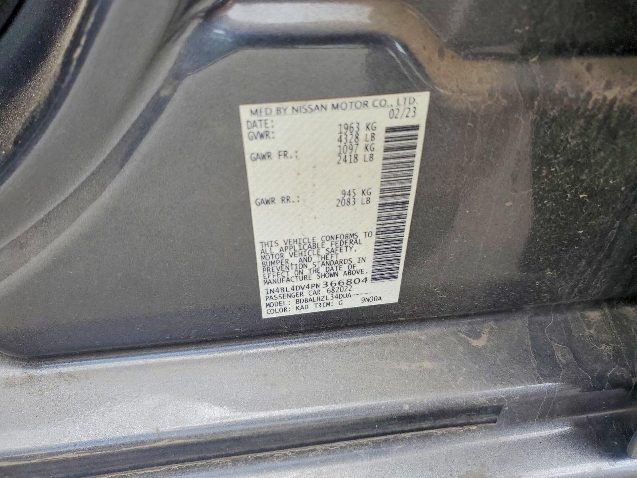 NISSAN ALTIMA