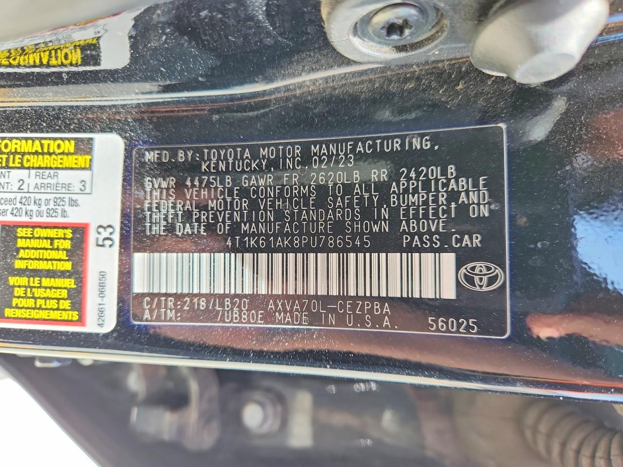 TOYOTA CAMRY