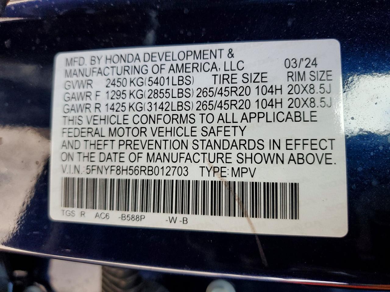 HONDA PASSPORT
