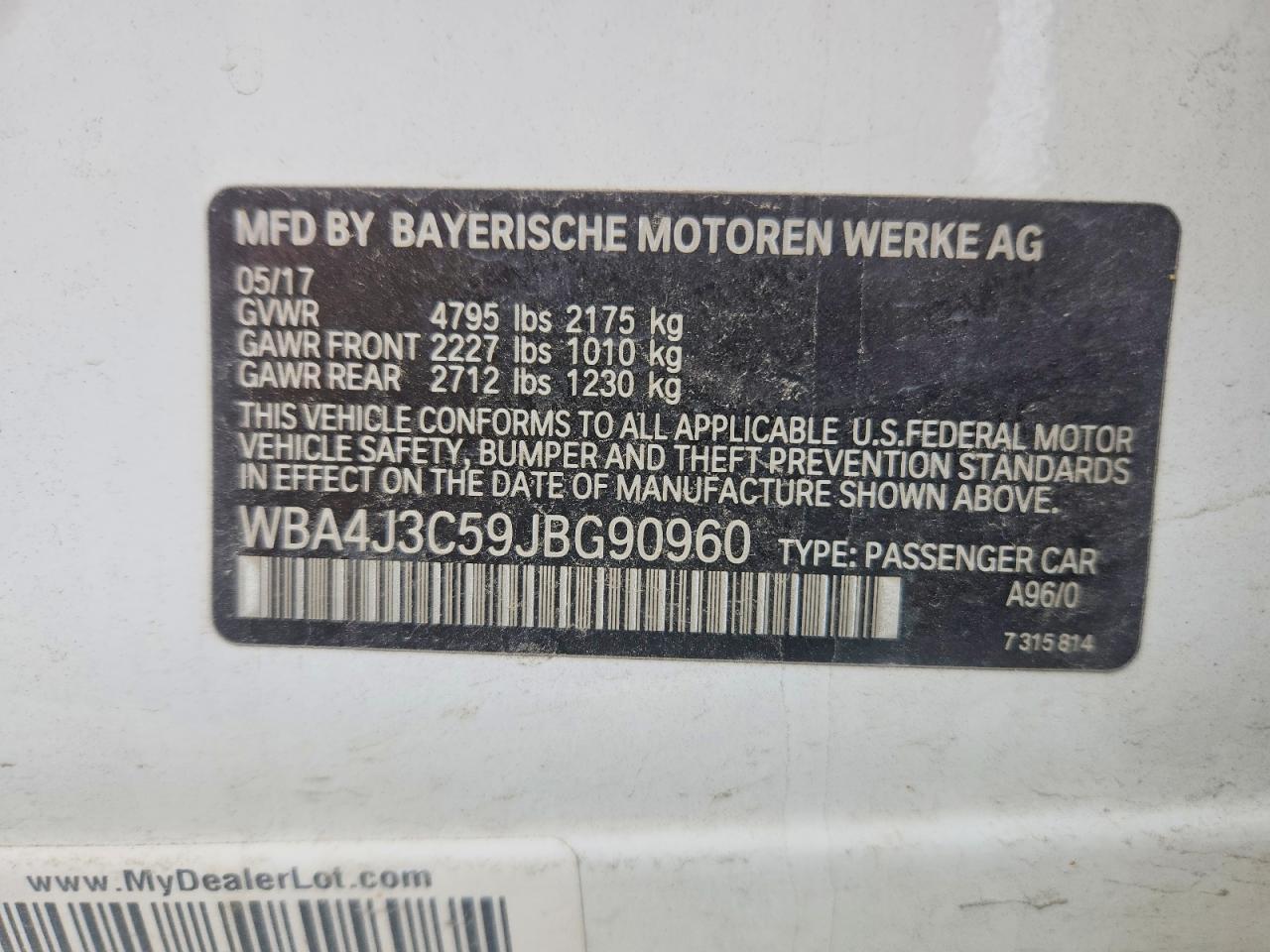 BMW 4 SERIES