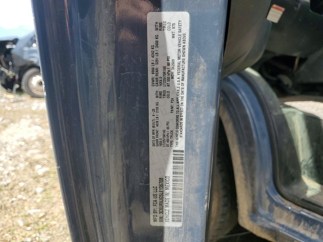 RAM PROMASTER 3500