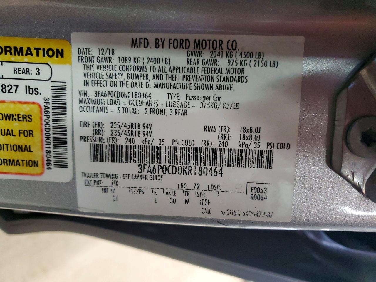 FORD FUSION