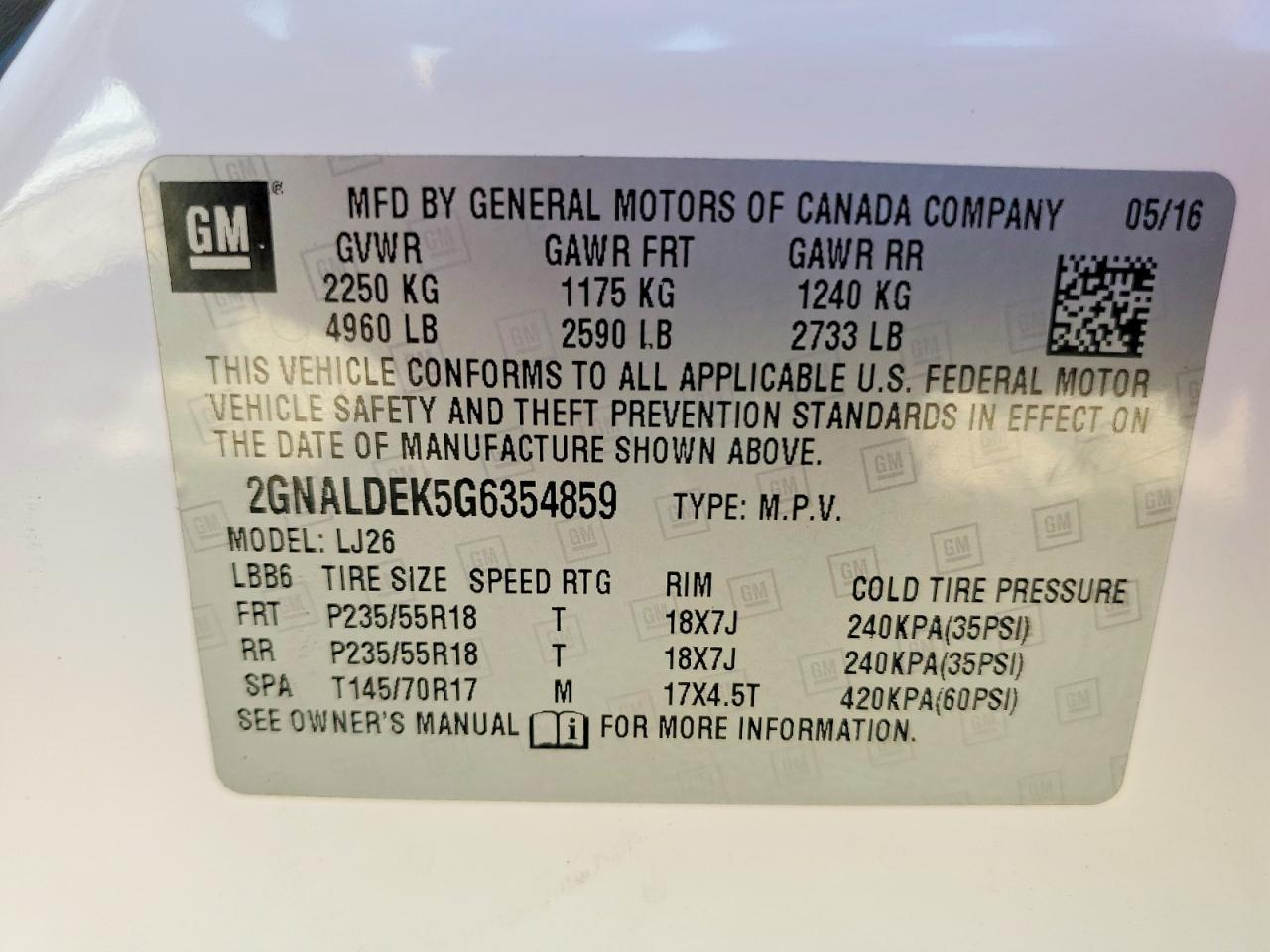 CHEVROLET EQUINOX