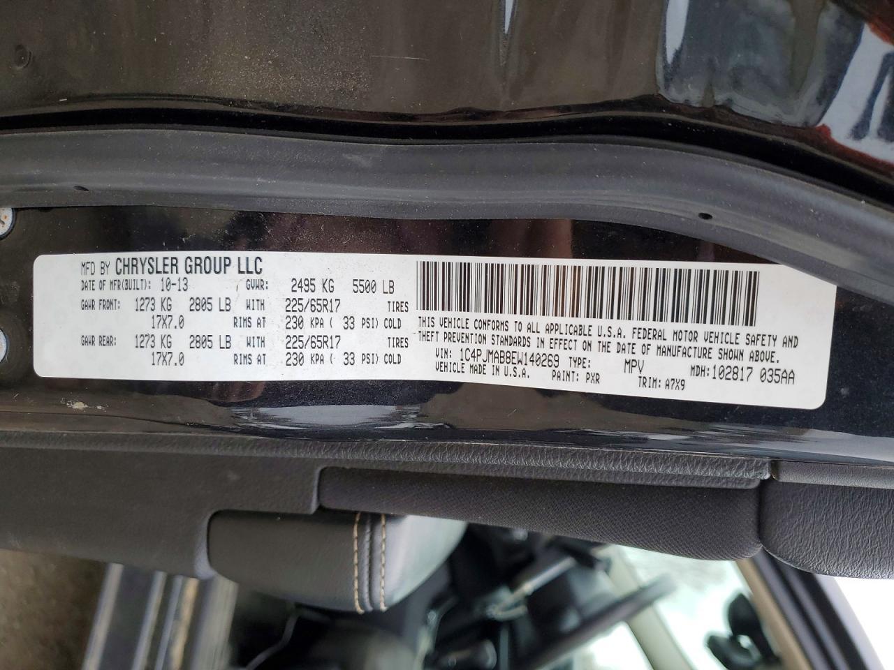 2014 JEEP GRAND CHEROKEE — фото 13