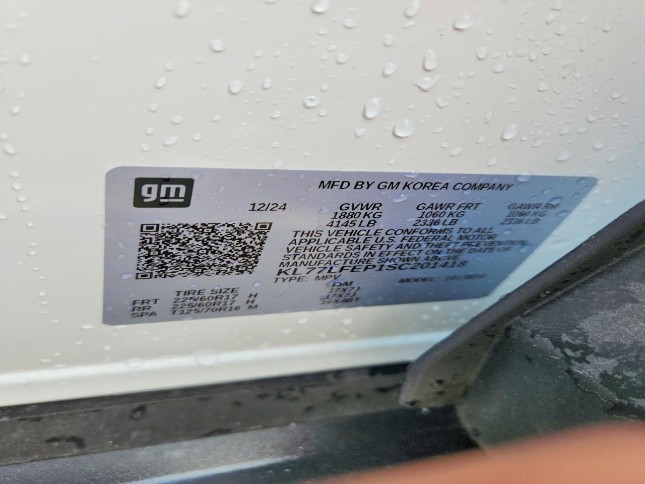 CHEVROLET TRAX