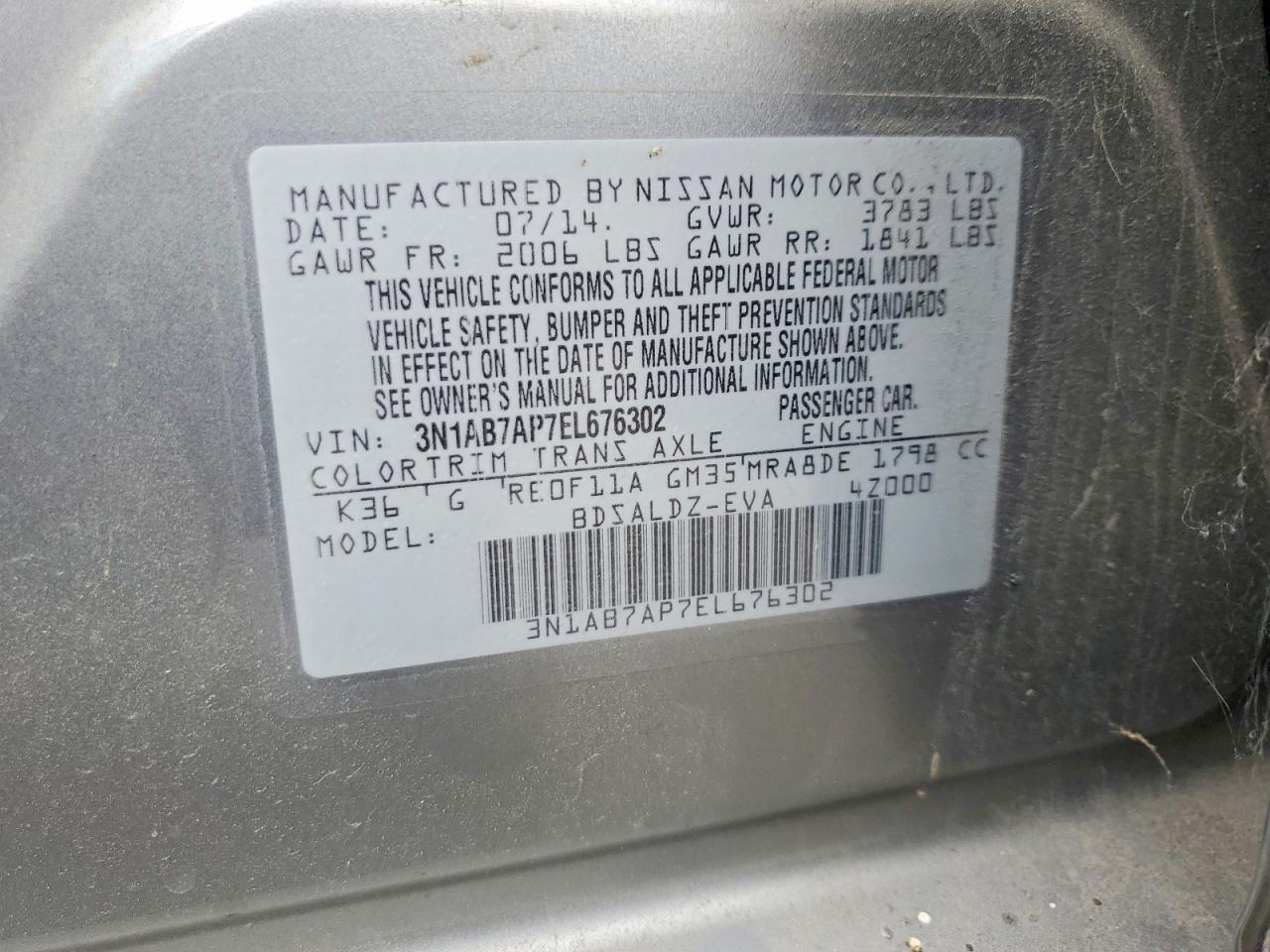 2014 NISSAN SENTRA — фото 12