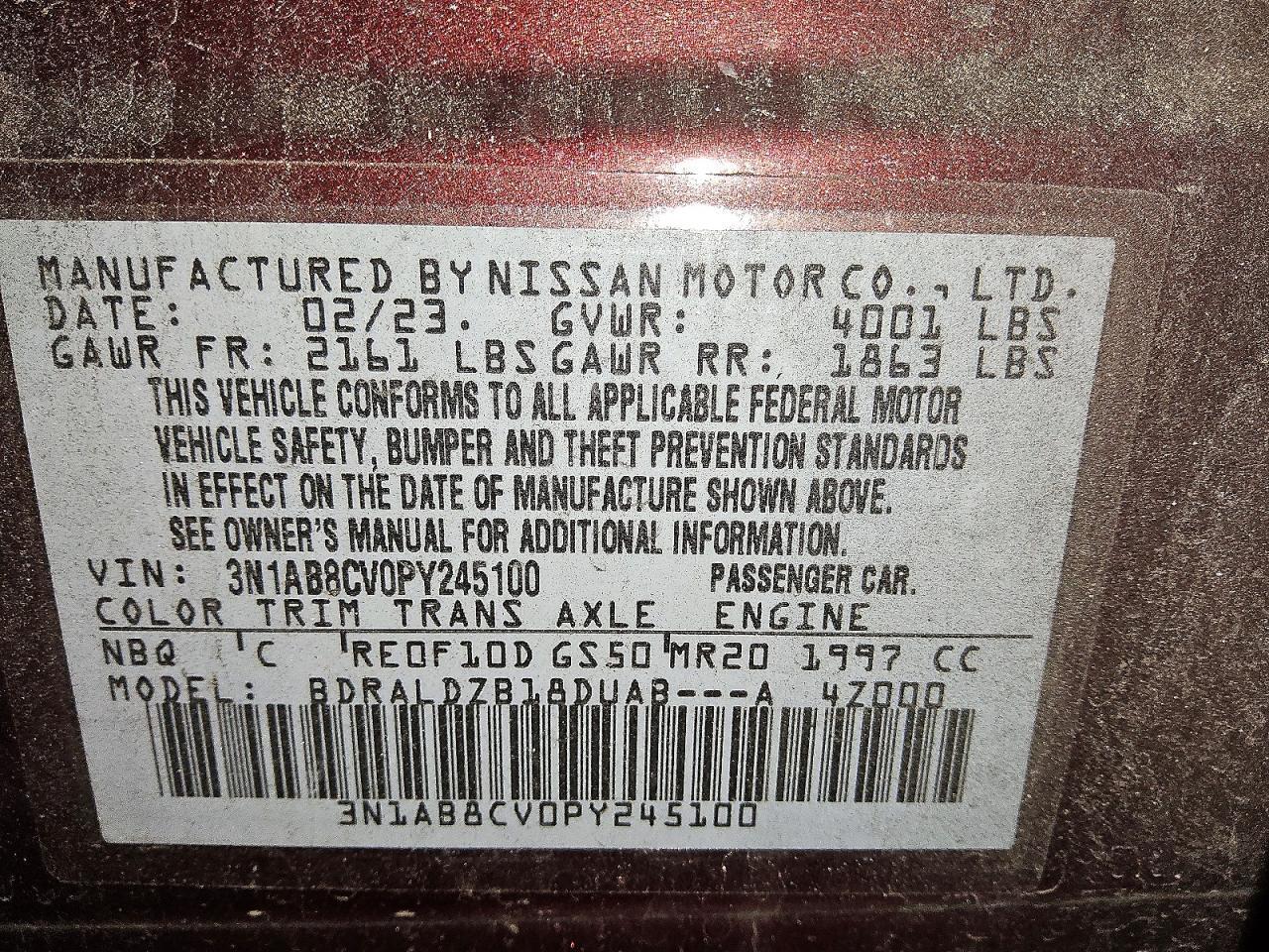 NISSAN SENTRA
