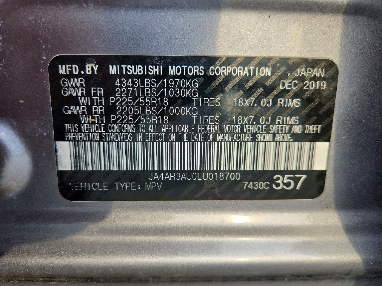 MITSUBISHI OUTLANDER SPORT