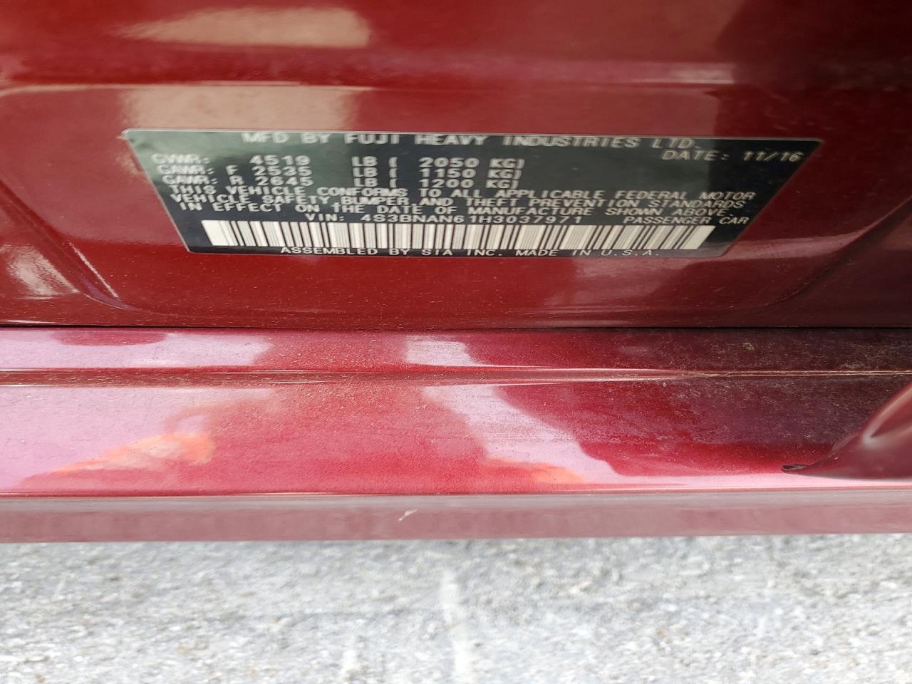 SUBARU LEGACY