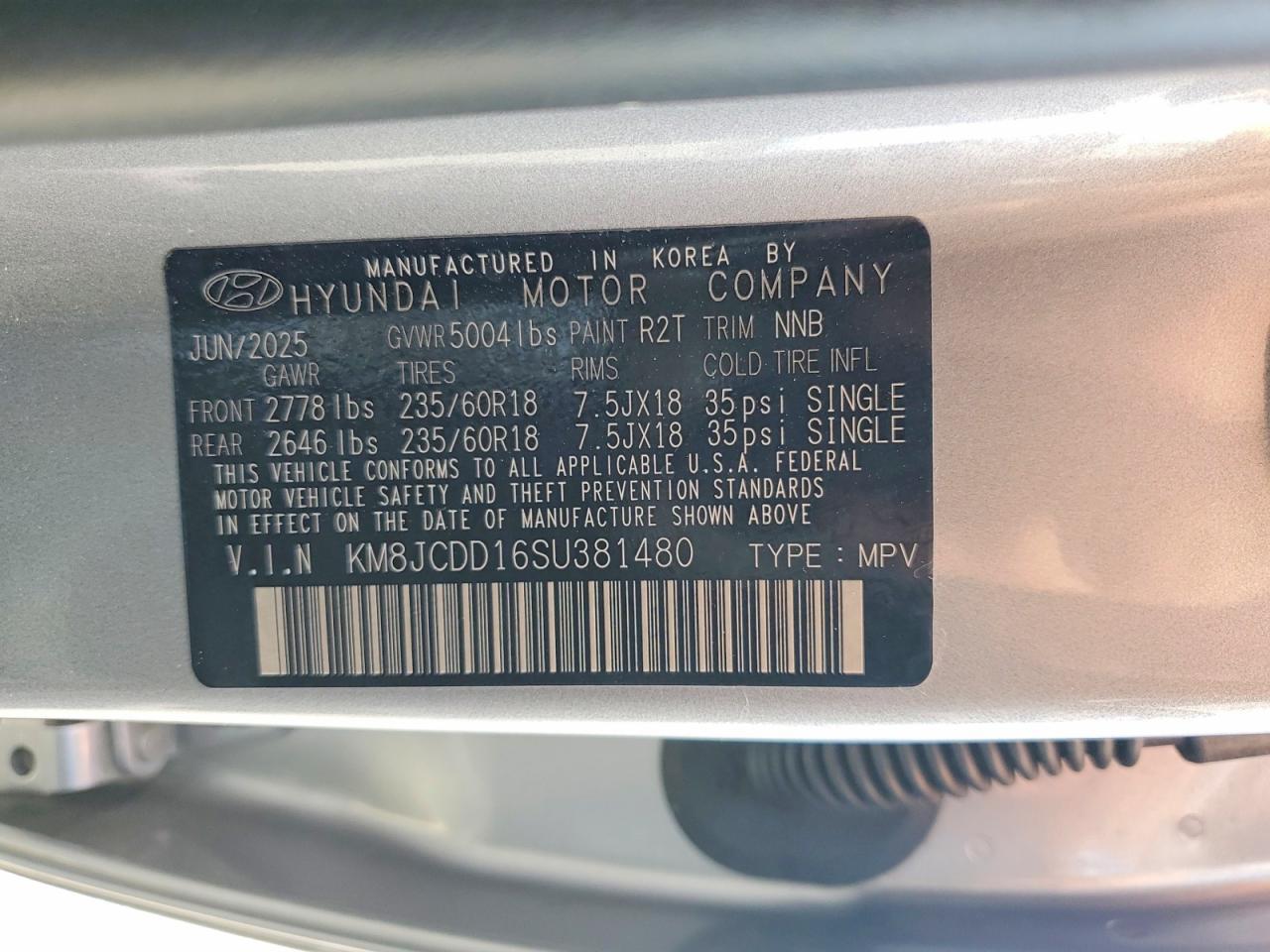 2025 HYUNDAI TUCSON HYBRID — фото 13