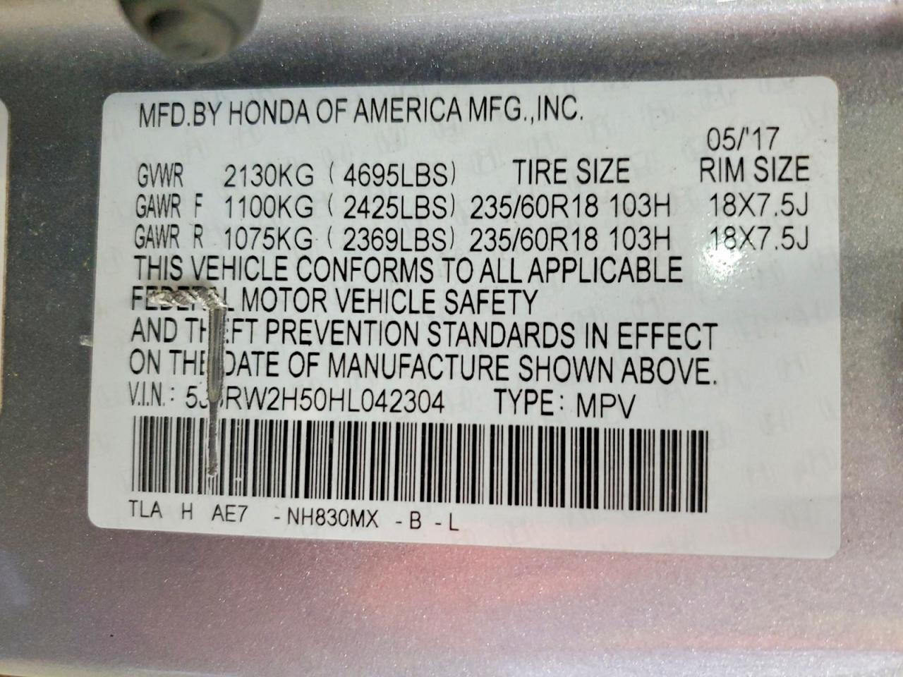 HONDA CR-V