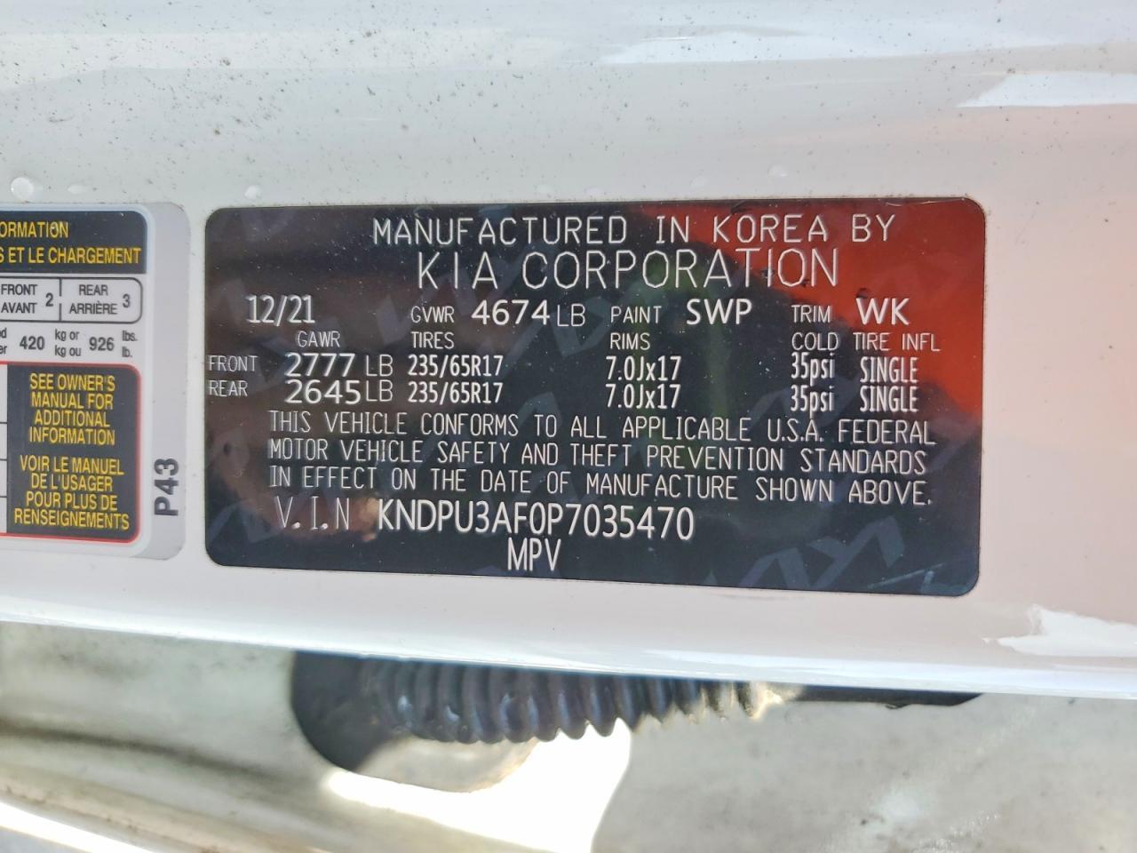 2023 KIA SPORTAGE — фото 13
