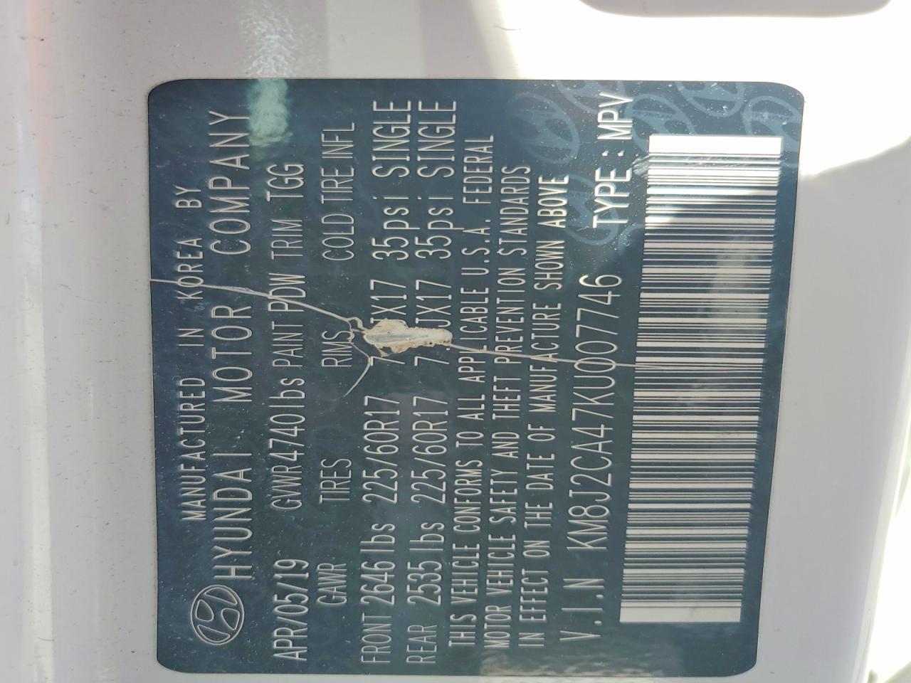2019 HYUNDAI TUCSON — фото 12