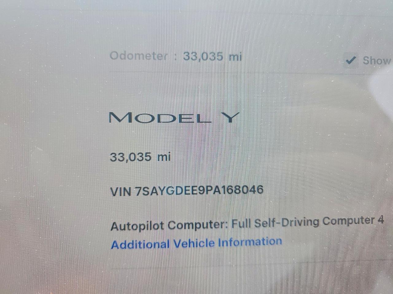 2023 TESLA MODEL Y — фото 9