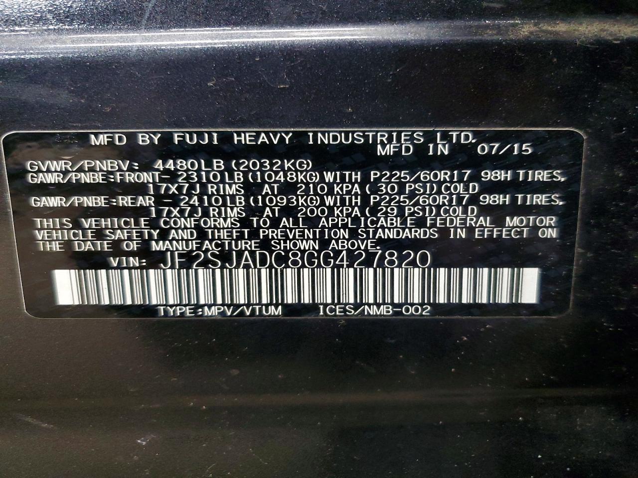 SUBARU FORESTER