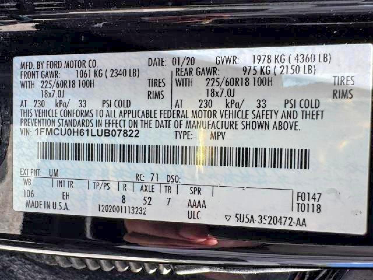 FORD ESCAPE