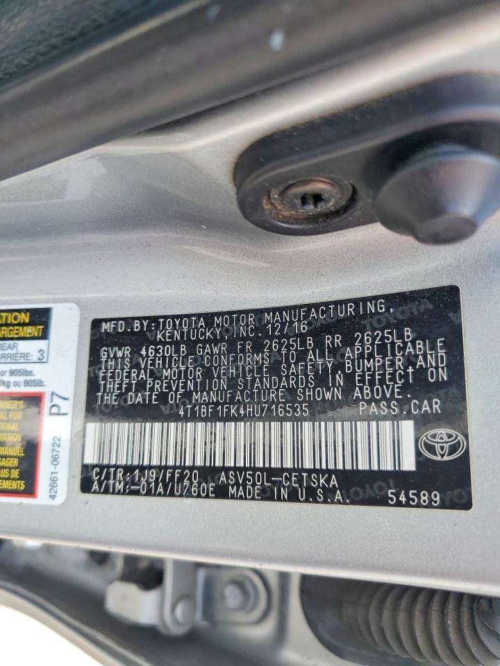 TOYOTA CAMRY