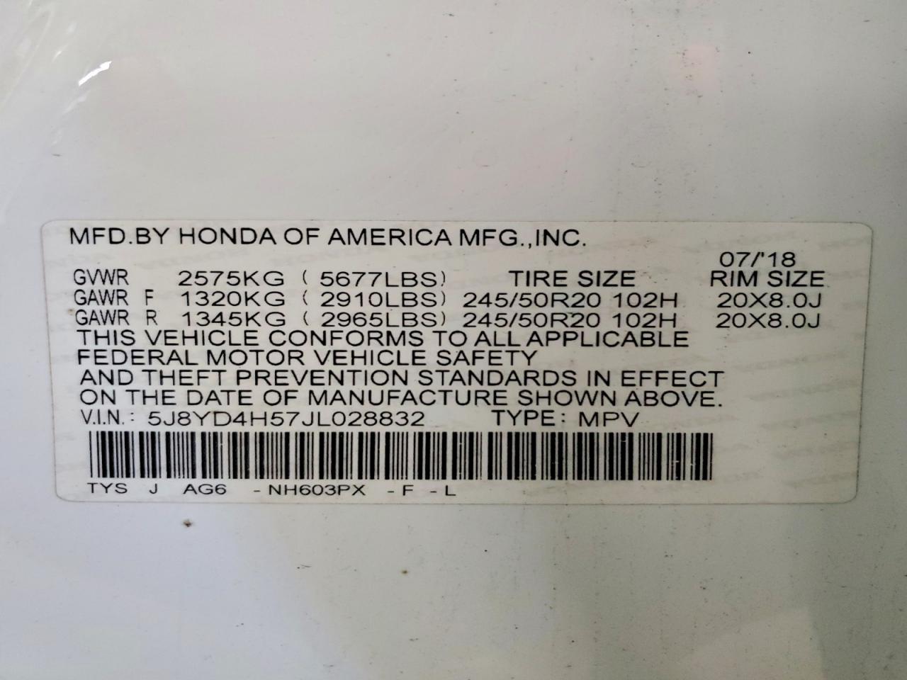 ACURA MDX