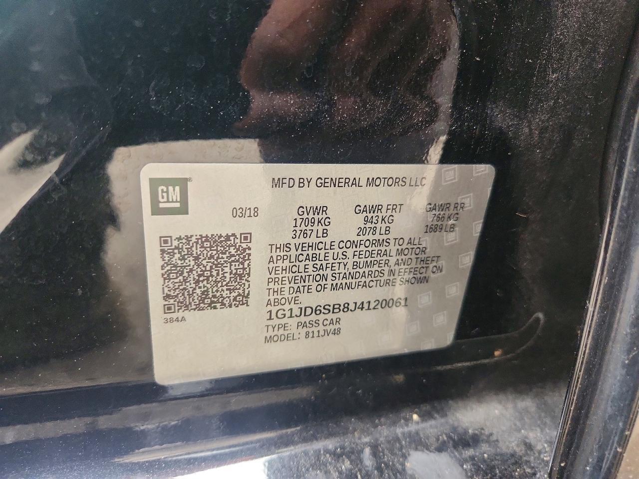 CHEVROLET SONIC